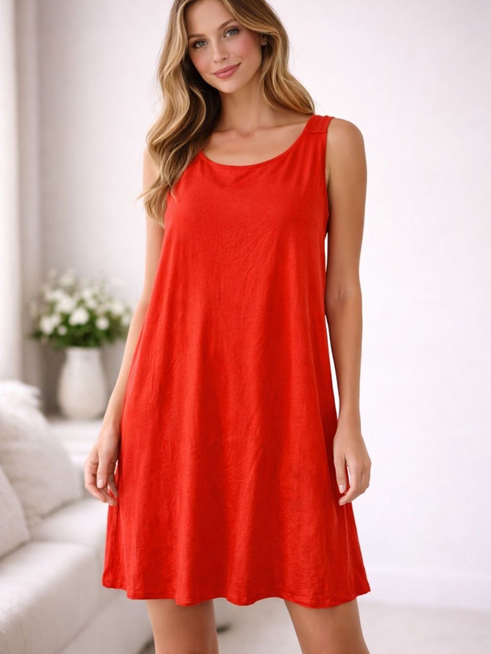 Sleeveless Sun Dress